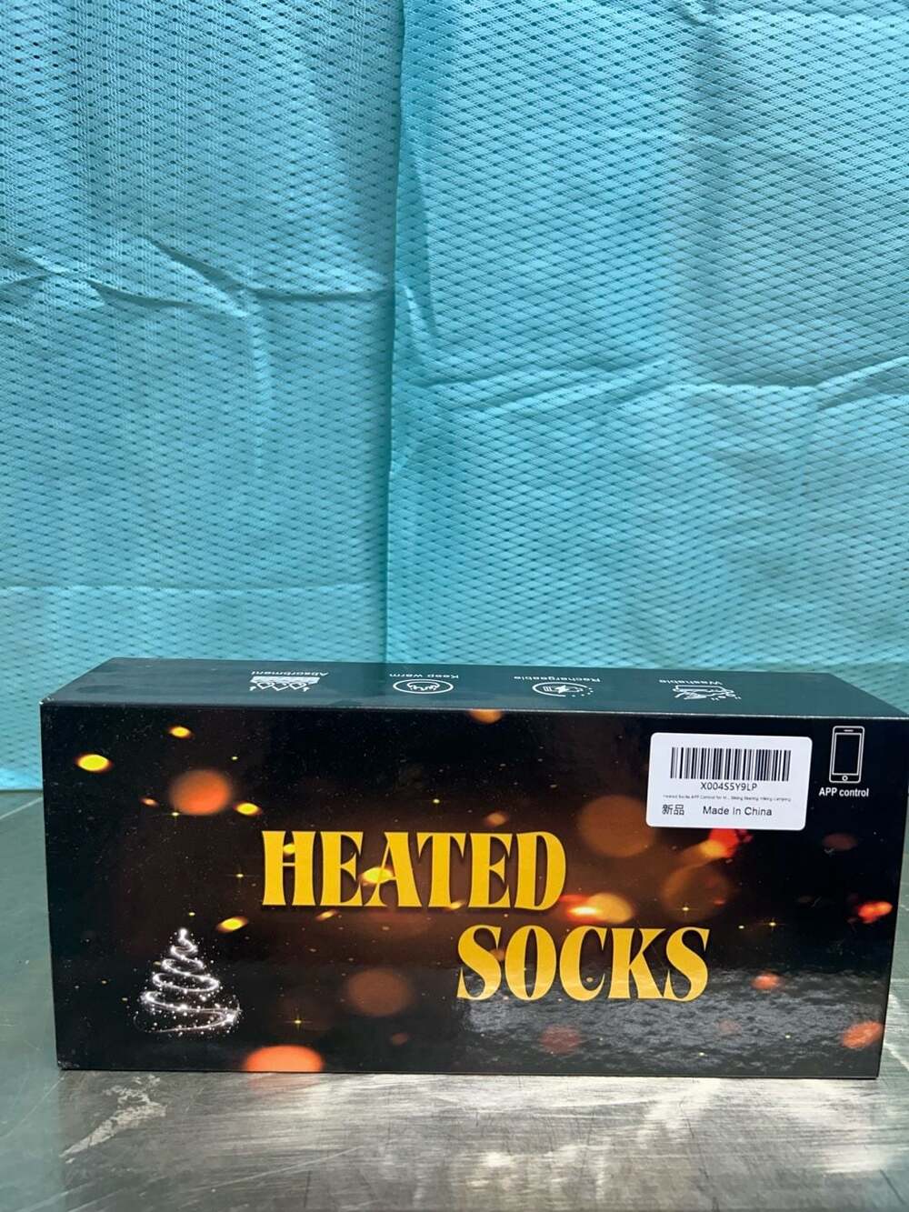 APP Smart Heating Socks Rechargeable Electric Heated Socks